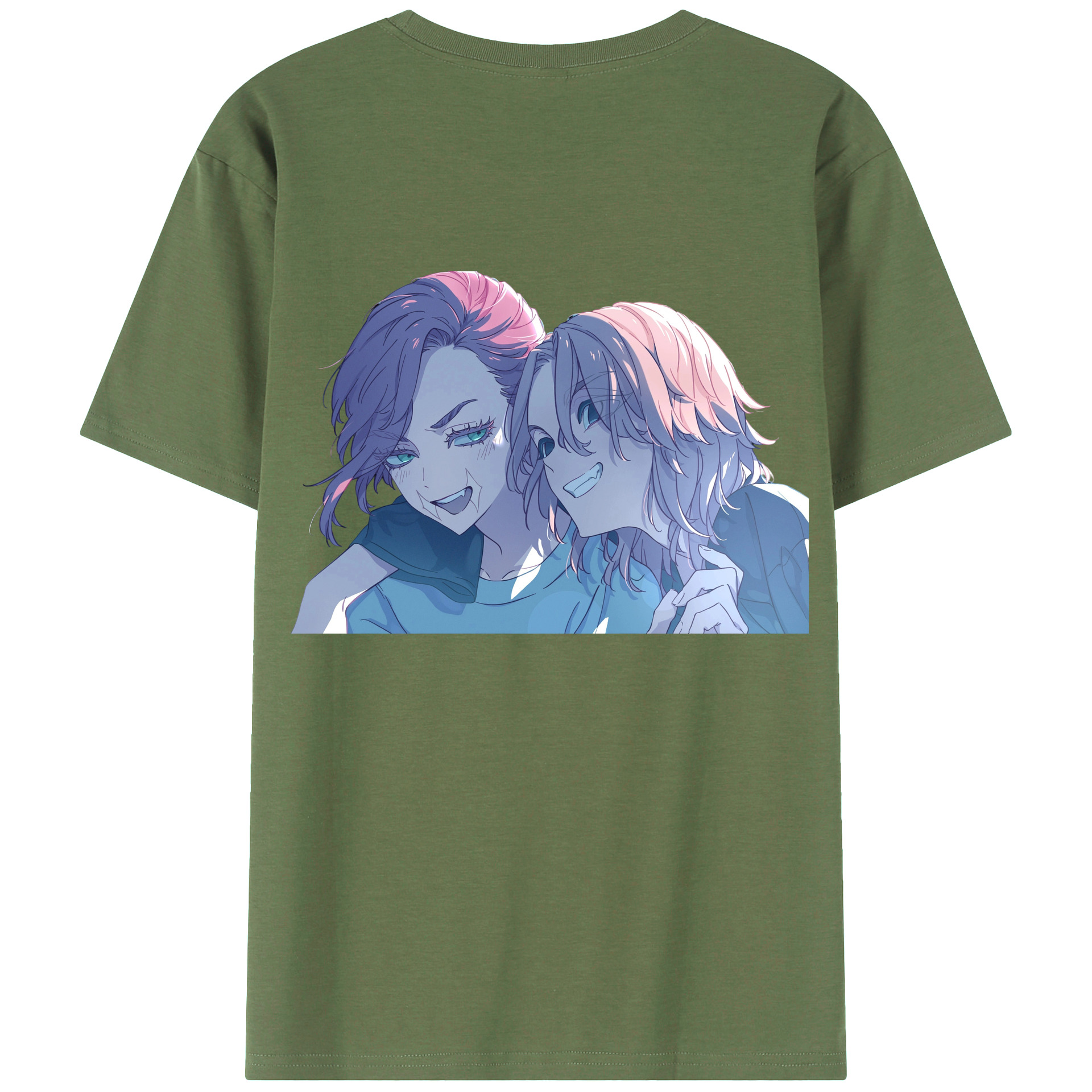 （画像用） 東京リベンジャーズ Tokyo Revengers 綿100％ メンズ半袖Tシャツ（バックプリント） 通気性